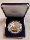2020 END OF WORLD WAR II 75th ANNIVERSARY AMERICAN EAGLE SILVER MEDAL OGP