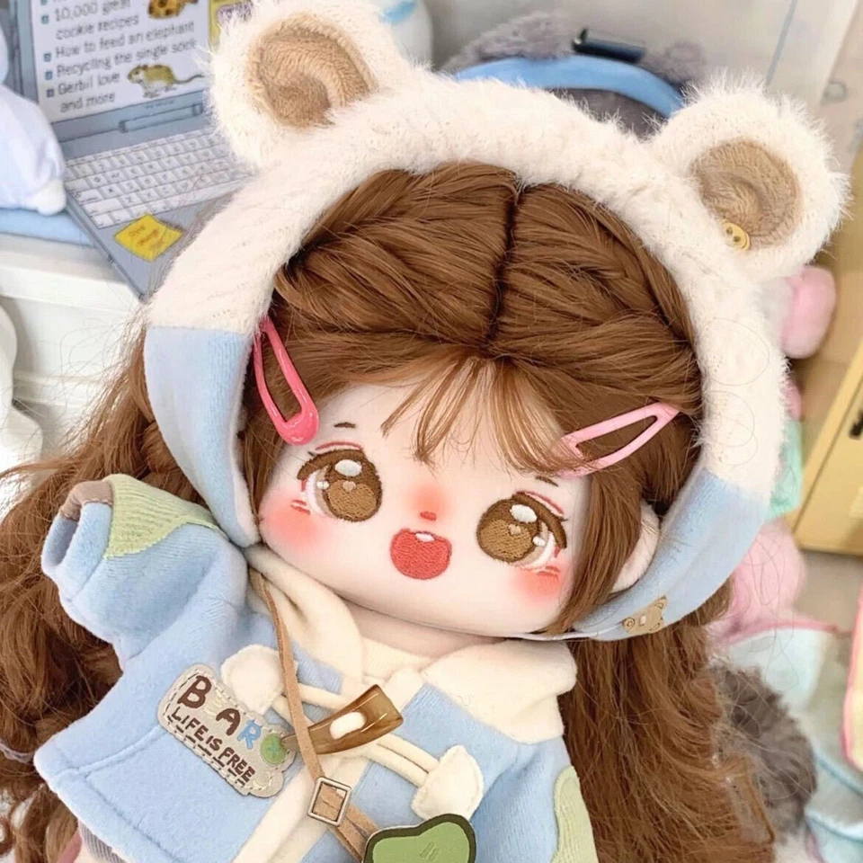 20cm Cotton Doll Clothes Anime Plush Toys Costume Cute Cosplay Moppet Outfit HOT - Image 2 of 4