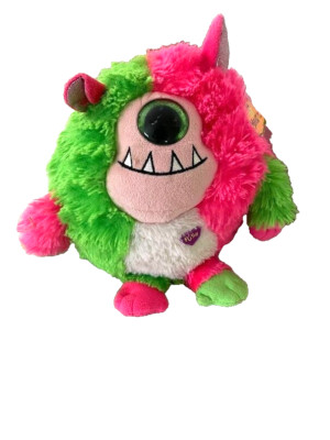Ty Monstaz - SPIKE ONE EYED Monster Beanie (8 inch) - Plush