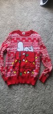 Snoopy Red Christmas Sweater