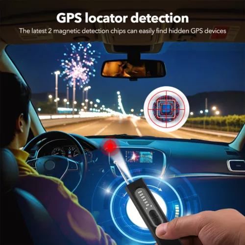 4xWanzen Detektor RF Versteckte Kamera Finder Wanzenfinder GPS Anti-Spy-Detektor - Bild 19 von 22
