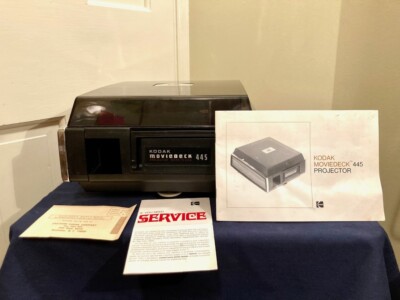 Vintage Kodak Moviedeck 445 8MM Super Film Projector Manual