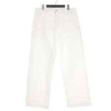 Used Comme Des Garcons Homme Tanaka 03Ss Product Dyed Cotton Wide Pants L White