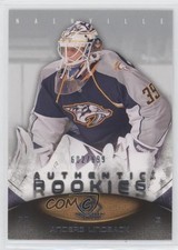 2010-11 SP Game Used Edition Authentic Rookies 602/699 Anders Lindback #159 13h2