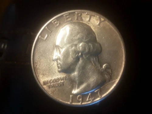 1947 Washington Quarter  A U ?