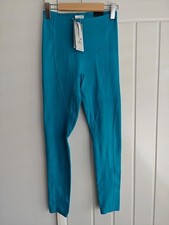 Adidas aeroready Yoga 7/8 Tights in craft blue size Small New with tags BNWT