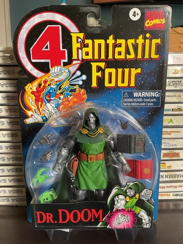 Figurine Marvel Legends Dr Doom (Docteur Fatalis) - Série Fantastic Four - Échelle 1/12 - 6 Pouces