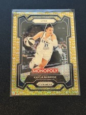 2024 Panini Prizm Monopoly WNBA Millionaire Gold Mojo Kayla McBride /500