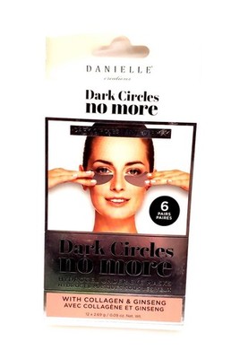 NEW 6 Pair Danielle Fine Lines No More Eye Hydrogel Masks Collagen & Retinol