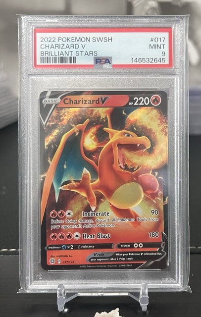 Charizard V #17 (Brilliant Stars (2022))