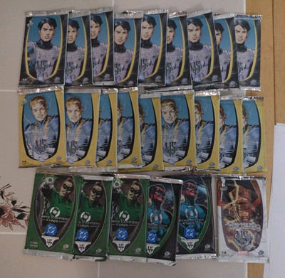 Vs System Lot TCG DC Legion Of Super Heroes Green Lantern Galactus Booster Packs