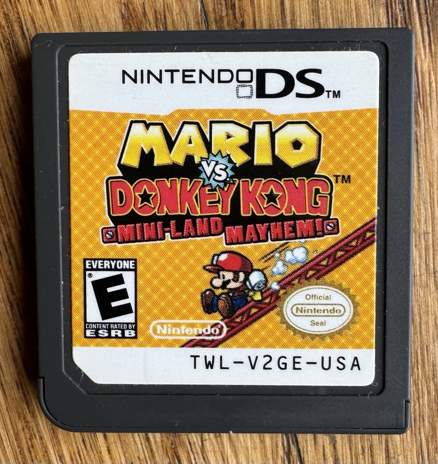 Mario vs. Donkey Kong: Mini-Land Mayhem (Nintendo DS) Cart Only. Tested