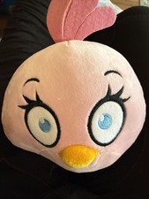 Angry Birds Stella Discontinued Girly Bird Plush approx 8" Character Doll Mighty