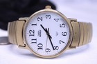 Timex Indiglo Quartz White Dial T2H331 Indiglo 30M Silver Expansion Band Watch — photo 5