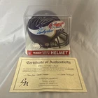 Riddell Minnesota Vikings Randy Moss & Daunte Culpepper Signed Mini Helmet COA