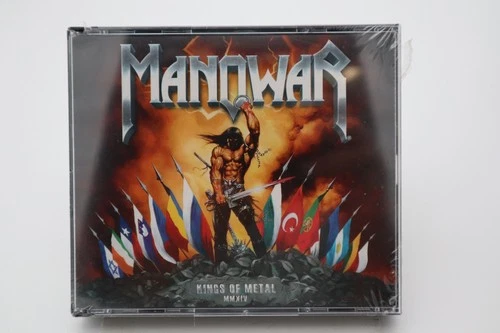 Manowar: Kings Of Metal MMXIV Silver Edition 2 CD Box Set 2014 Magic Circle