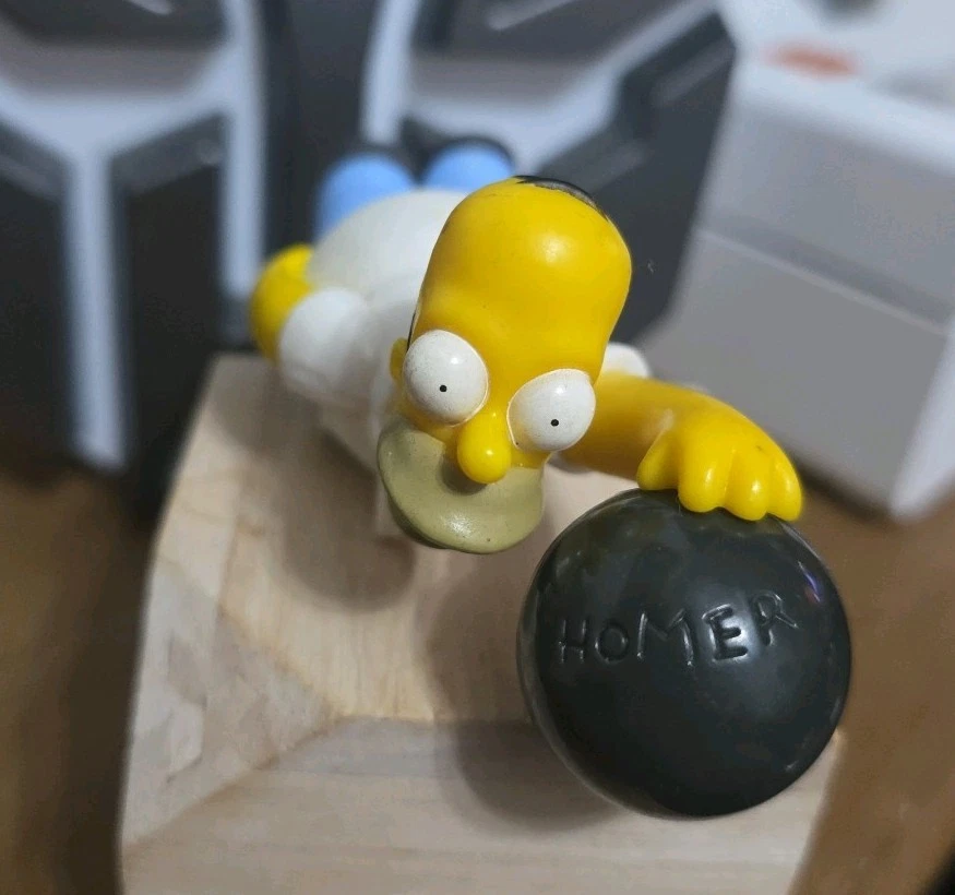 Figurine Bart Simpson Diable 27cm, Grosvenor UK 2006, Fox, Matt Groening, Occasion