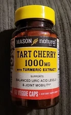 Mason Natural Tart Cherry 1000mg (60 Caps) ~EXP: 10/26