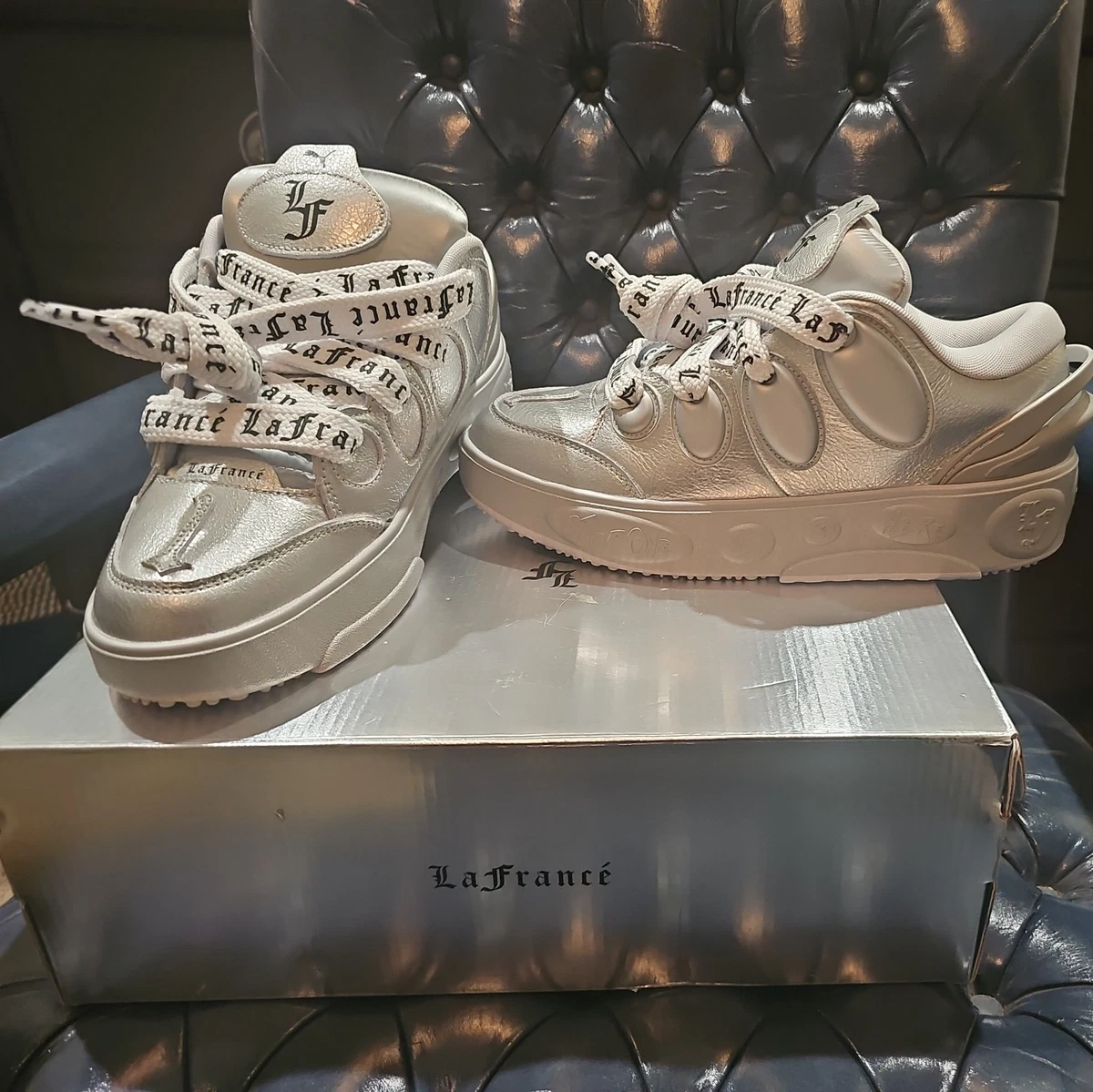 Puma LaFrancé Written in Chrome Pack - Silver Mist for sale | eBay