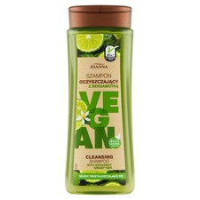 Joanna Vegan Cleansing Bergamot Shampoo for Oily Hair 300 ml