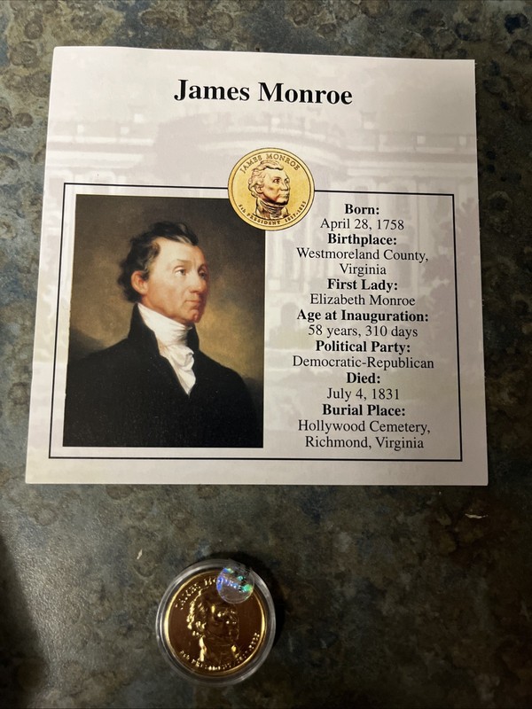 James Monroe Commemorative Dollar