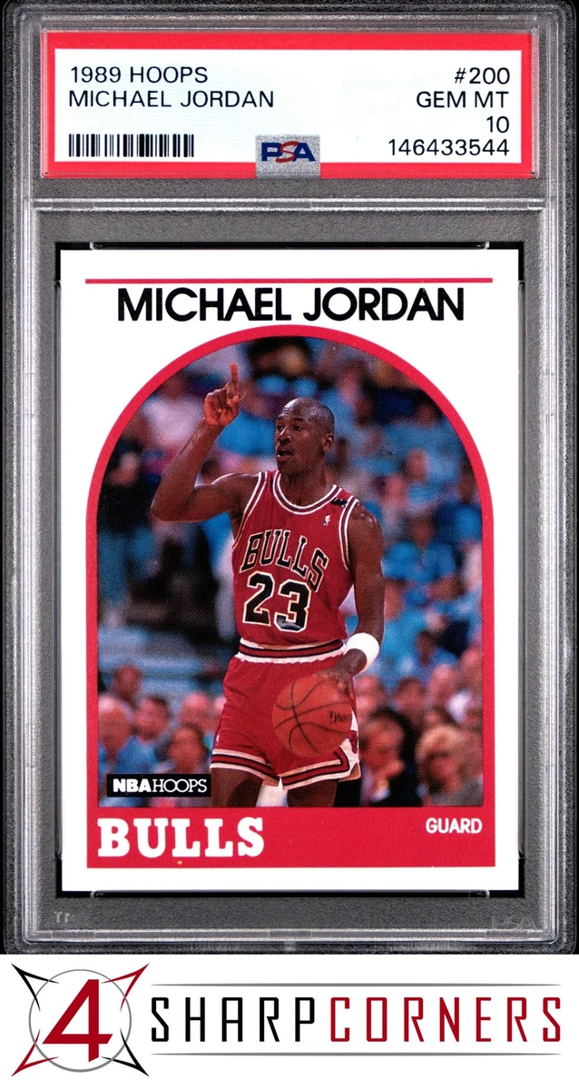 Michael Jordan Basketball Grade 10 1989-90 Season Sports Trading