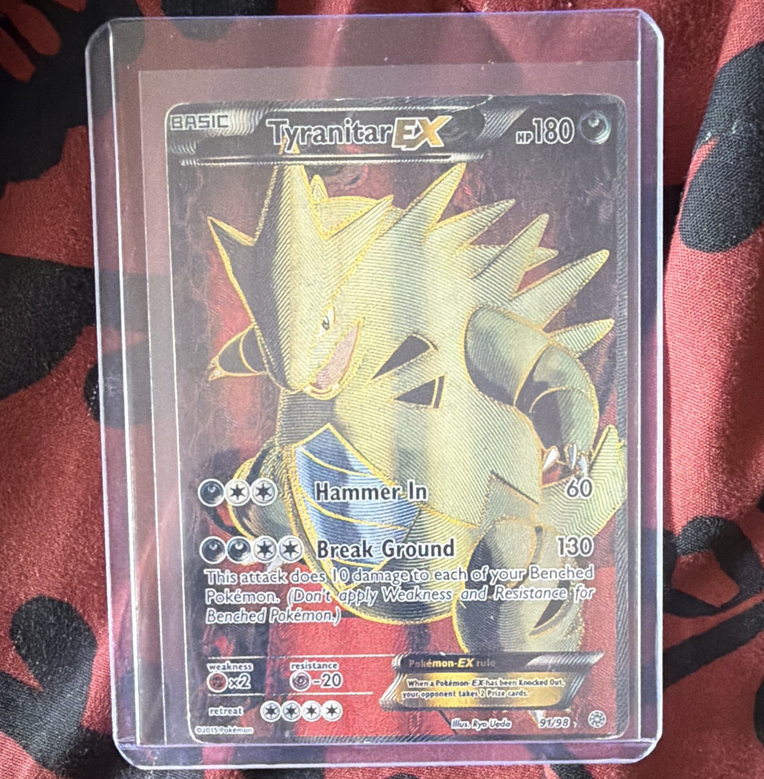 Tyranitar EX 91/98 XY MP
