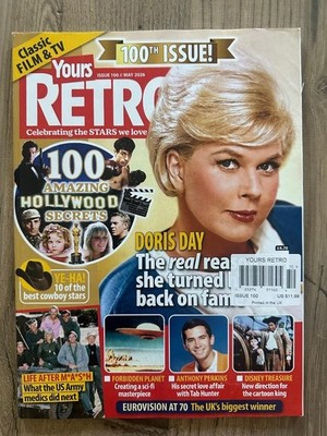 2026 YOURS RETRO Classic Film & TV Magazine No 100 DORIS DAY Secrets LOADED New