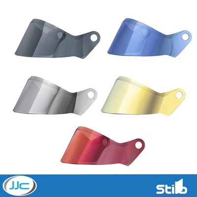 Stilo kurzes getöntes Visier für ST6 / ST5 R Helme - verschiedene Farben & Tönungen
