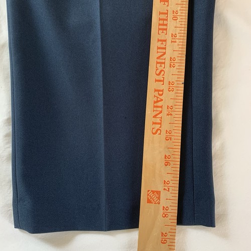 Jos A Bank Traveler Tailored Fit Men's Tech Golf Polyester Navy Blue Pants 38x29 - Picture 12 of 14