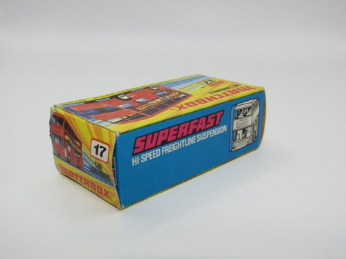 Matchbox Superfast No 17 The Londonder Original Empty Box Excellent - Picture 4 of 4