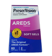 Bausch Lomb PreserVision AREDS Softgels, 60 Ct