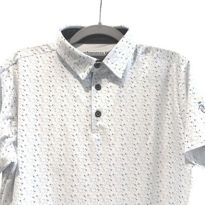 Northwestern Mutual Lemon Challenge Golf Polo Shirt Athletic Fit Large