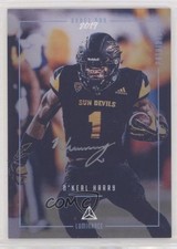 2019 Panini Luminance Draft Day Signatures Silver Ink N'Keal Harry Auto 1u0