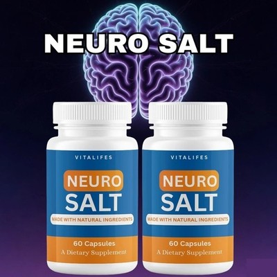 Neuro Salt Capsules   Brain Support, Focus, Memory & Cognitive Support 120caps
