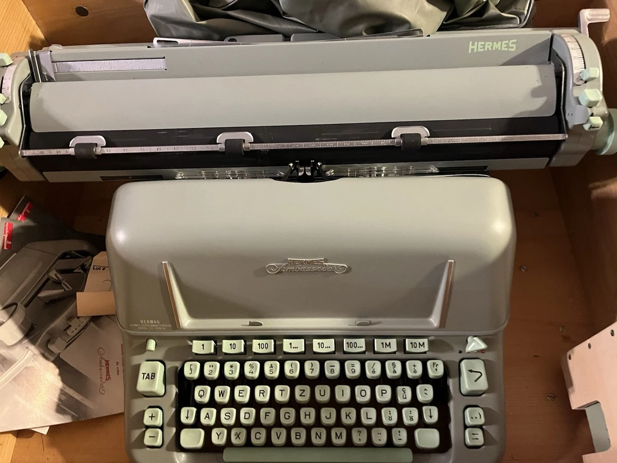Hermes Ambassador Typewriter for sale | eBay