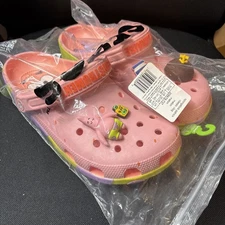 CROCS x SpongeBob Squarepants Patrick Classic Clog Men's Multi Size Unisex NEW