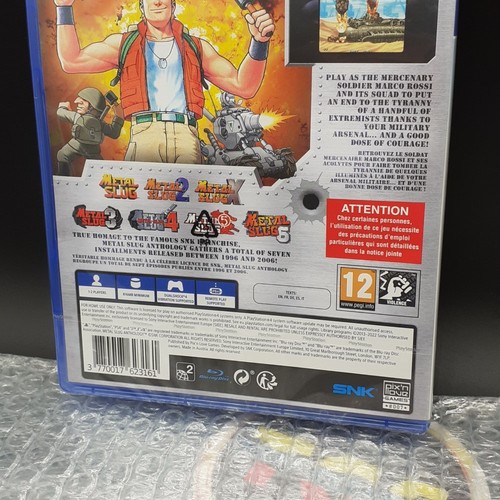 METAL SLUG ANTHOLOGY (Slug 1, 2, 3, 4, 5, 6, X) PS4 Spiele Pix\'n Love (EN-FR-DE- - Bild 4 von 6