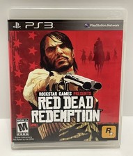 Red Dead Redemption PS3 PlayStation 3 Complete CIB w/Manual, Insert, & Map!