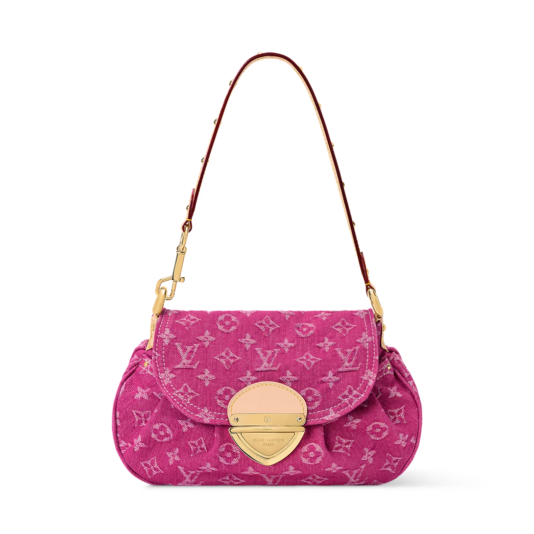 NEW Louis Vuitton Monogram Sunset Shoulder Bag Pink M28291