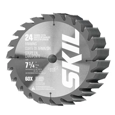 Skil 7 1 4 Inch 24 Tooth Carbide Circular Saw Blade 10 Pack Durable Cutting Tool