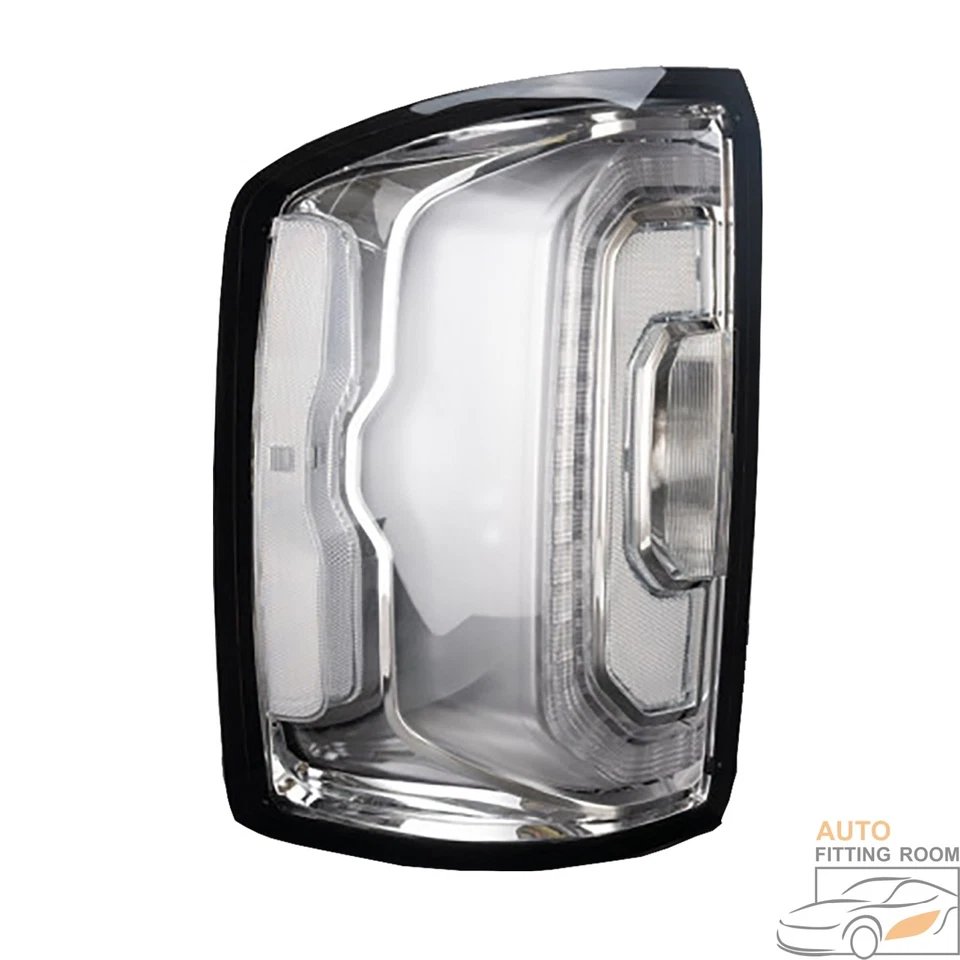 Taillight for 2014-2018 GMC Sierra 1500 Incandescent Upgrade LED White Rear Lamp - Image 3 of 4