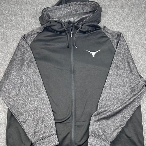 Texas Longhorns Colosseum Mens 4XT Full Zip Track Jacket Hoodie NCAA Big & Tall - Picture 7 of 11