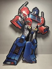 Transformers Optimus Prime Metal Cut-Out Wall Sign Decor 2024 Open Road Hasbro