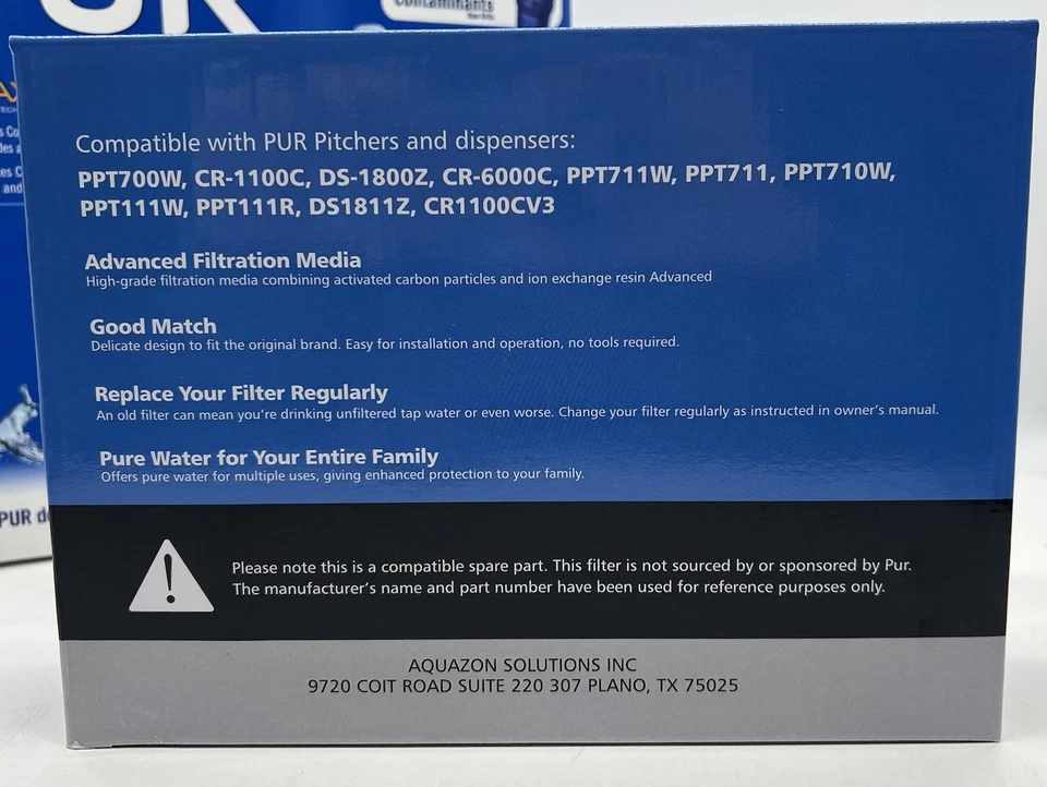 New PUR Basic Pitcher Water Filter 7 Cup, BPA Free & 4 Extra Filters *Ships FAST - Image 4 of 4