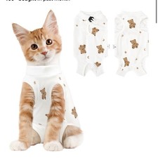 Coppthinktu Cat Recovery Suit Female, Breathable Cat After Surgery Female