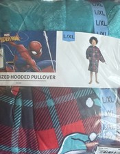 Boys Spiderman Robe L/ XL New