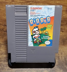 Dig Dug II (2) Trouble in Paradise (Nintendo NES 1989) w/ Box Retro Gaming