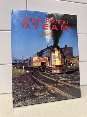 #ad UNION PACIFIC STEAM in Color Eastern District Pictorial SEALED $64.97