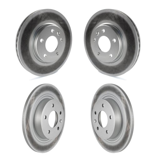 Coated Brake Rotors Front Rear Kit For Chevrolet Cruze Buick Verano Volt Orlando - Picture 1 of 12